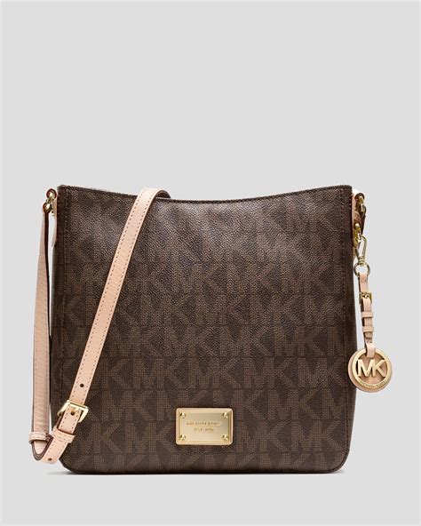 michael kors jet set travel crossbody brown|Michael Kors jetsetter crossbody.